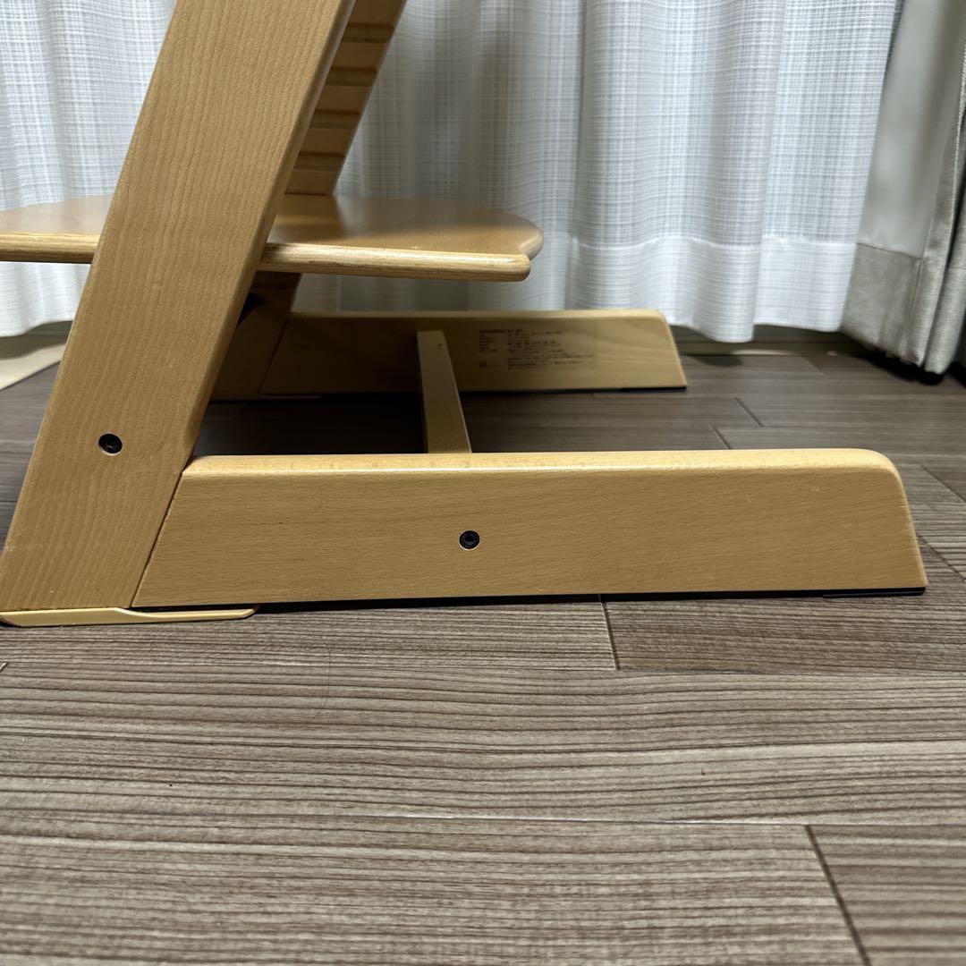 美品 ストッケ トリップトラップ シリアル5 ヘイジーオークナチュラル