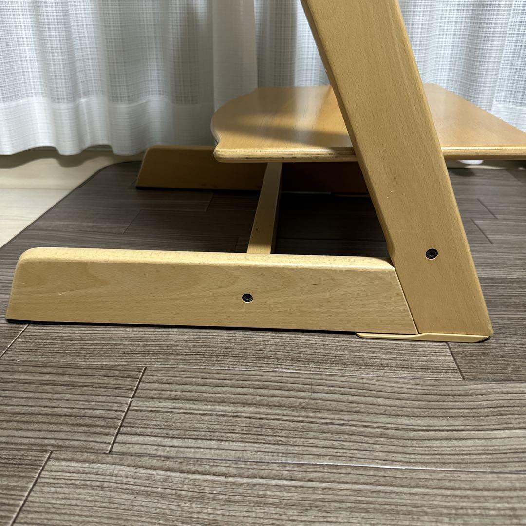 美品 ストッケ トリップトラップ シリアル5 ヘイジーオークナチュラル