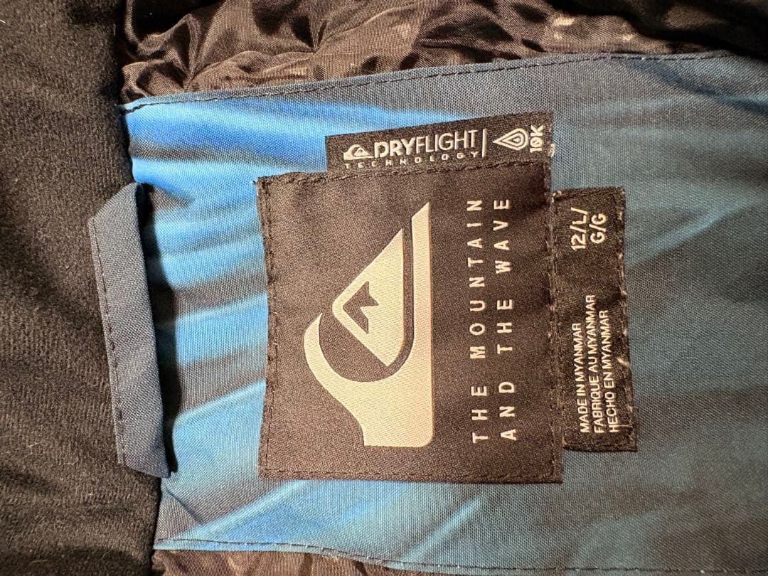 Quiksilver スノーボードウェアセット L/G, XL/TG
