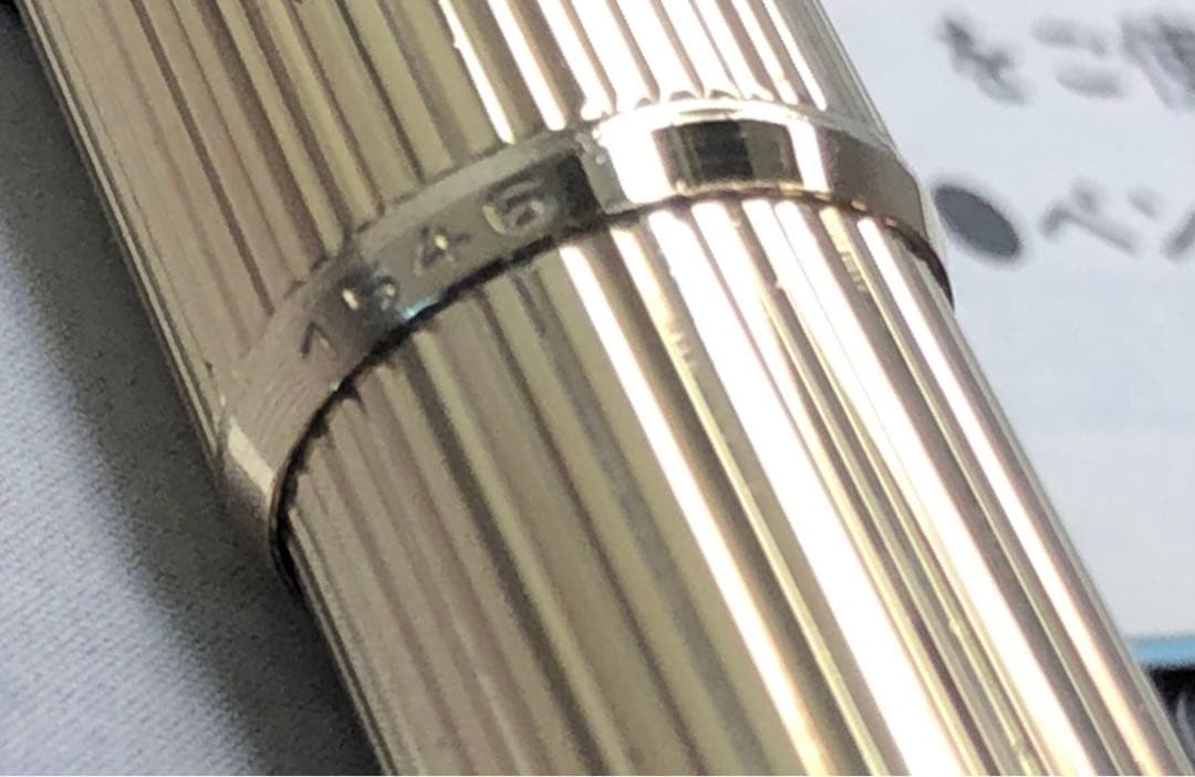 ⭐️モンブラン⭐️金運降臨黄金❗️稀少な総金張り名品最高の形❗️⭐️No1546ペンソル⭐️