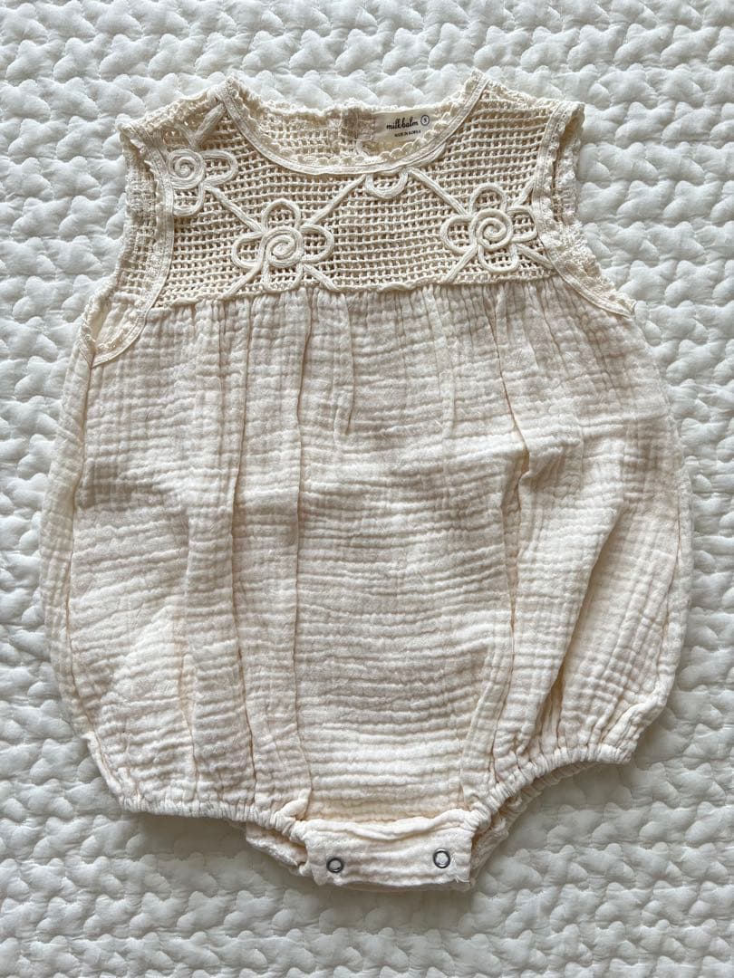 milk balm ロンパース　６着セット　2024SS 半袖　韓国　子供服