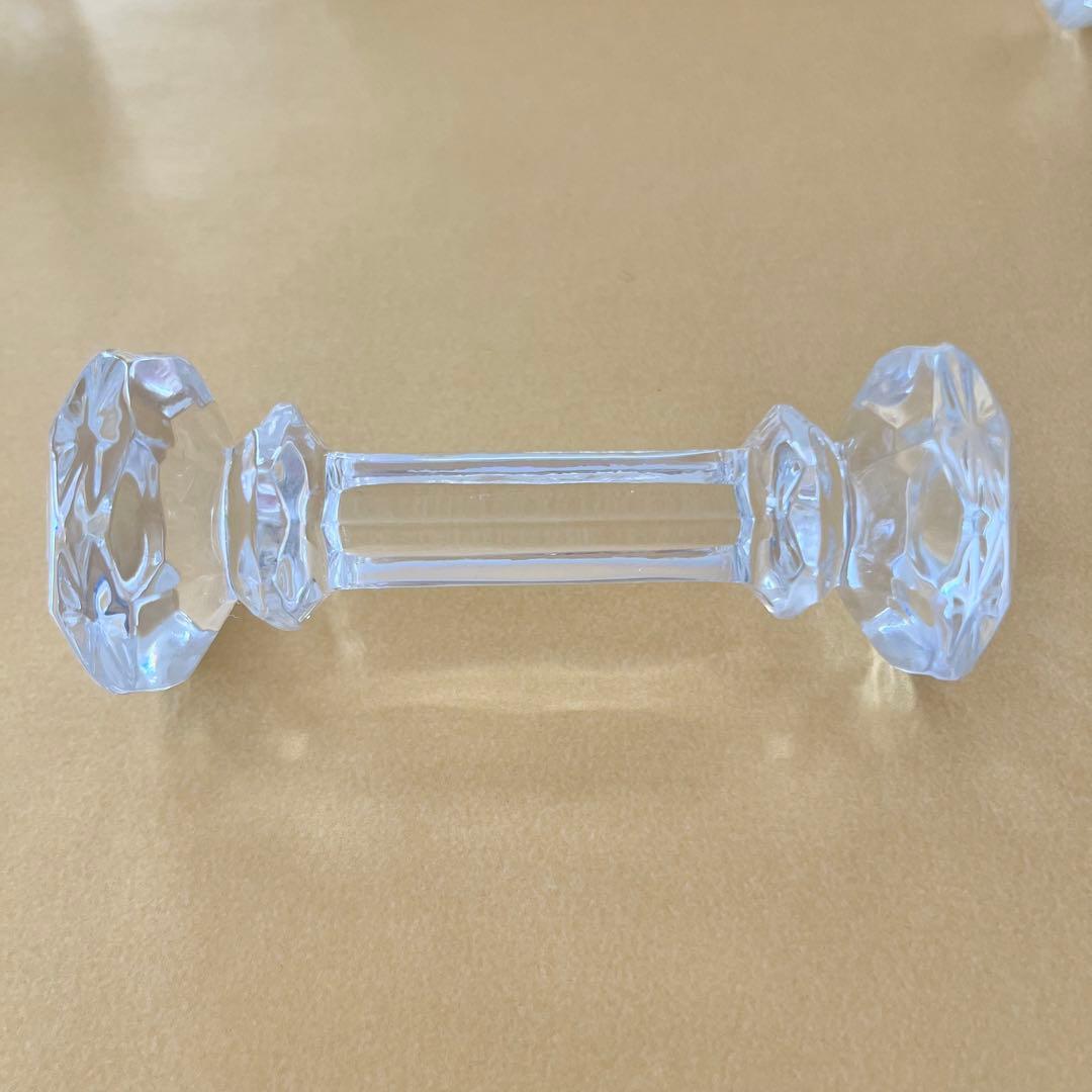 カトラリーレスト サラグレース クリスタル ガラス 5個セット 箸置き