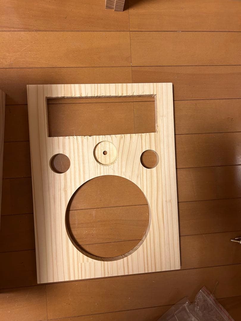 自作スピーカー ホーンツイーター2WAYバスレフ型