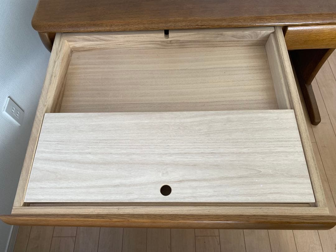 木製シンプルデスク