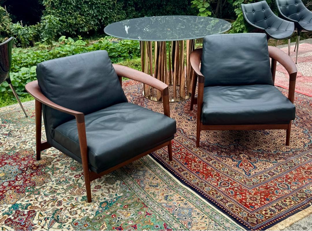 ぺこさん専用 アクタス HORSE SHOE 本革×マホガニー 高級