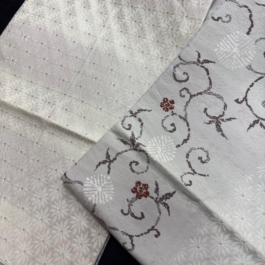 正絹 3面使える袋帯 洒落袋帯