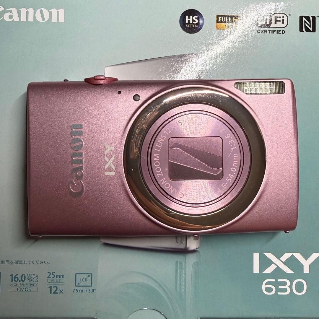 Canon デジタルカメラ IXY 630 ピンク　動作確認済