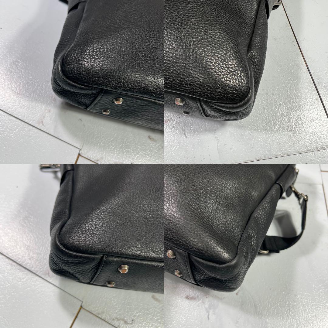 PORTER ポーター ウィズ ビジネスバッグ 2wayショルダー シボ革