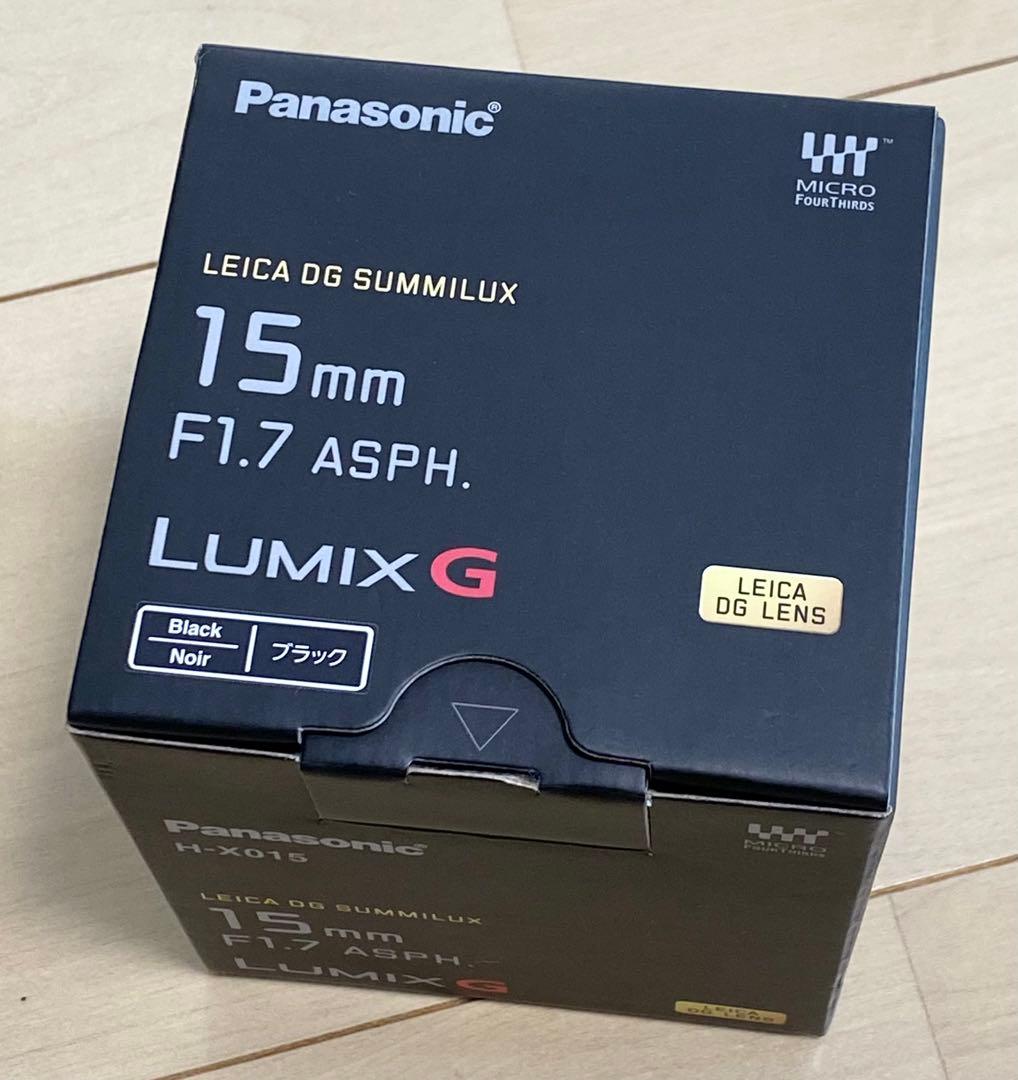 【Lumix】ライカ DG 15mm/F1.7 ASPH 単焦点レンズ