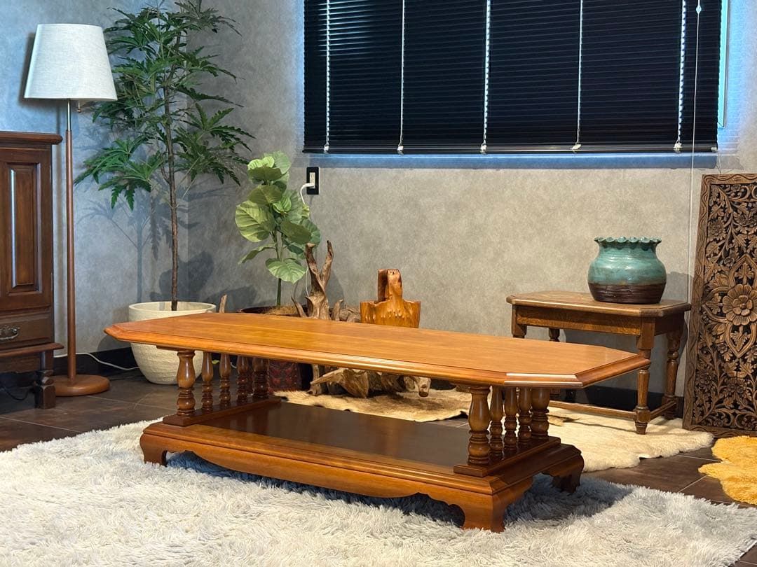 クラシック　横浜ダニエル　ローテーブル　センターテーブル　クーガー　YZ