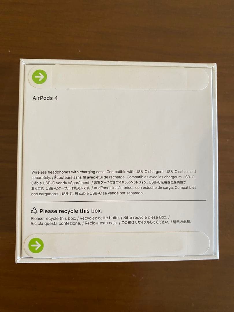 新品・未開封　AirPods 4