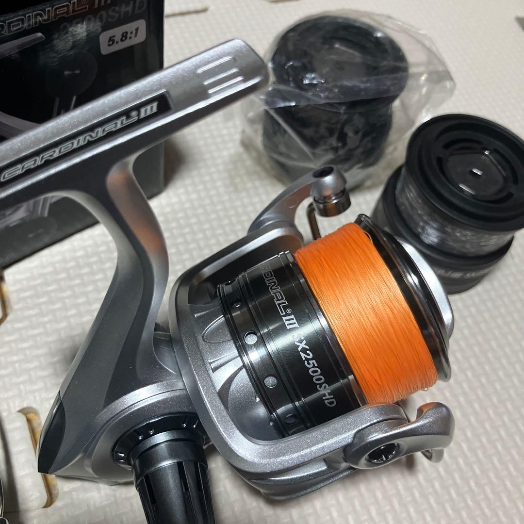 スピニングリールセット