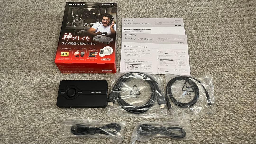 I-O DATA GV-US2C/HD、キャプチャーボード