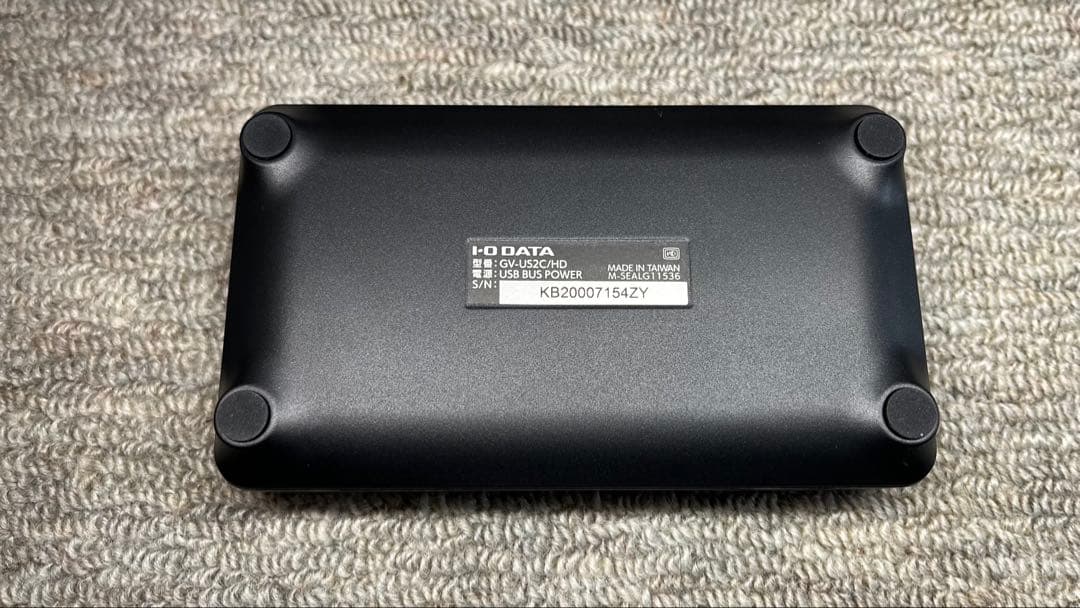 I-O DATA GV-US2C/HD、キャプチャーボード