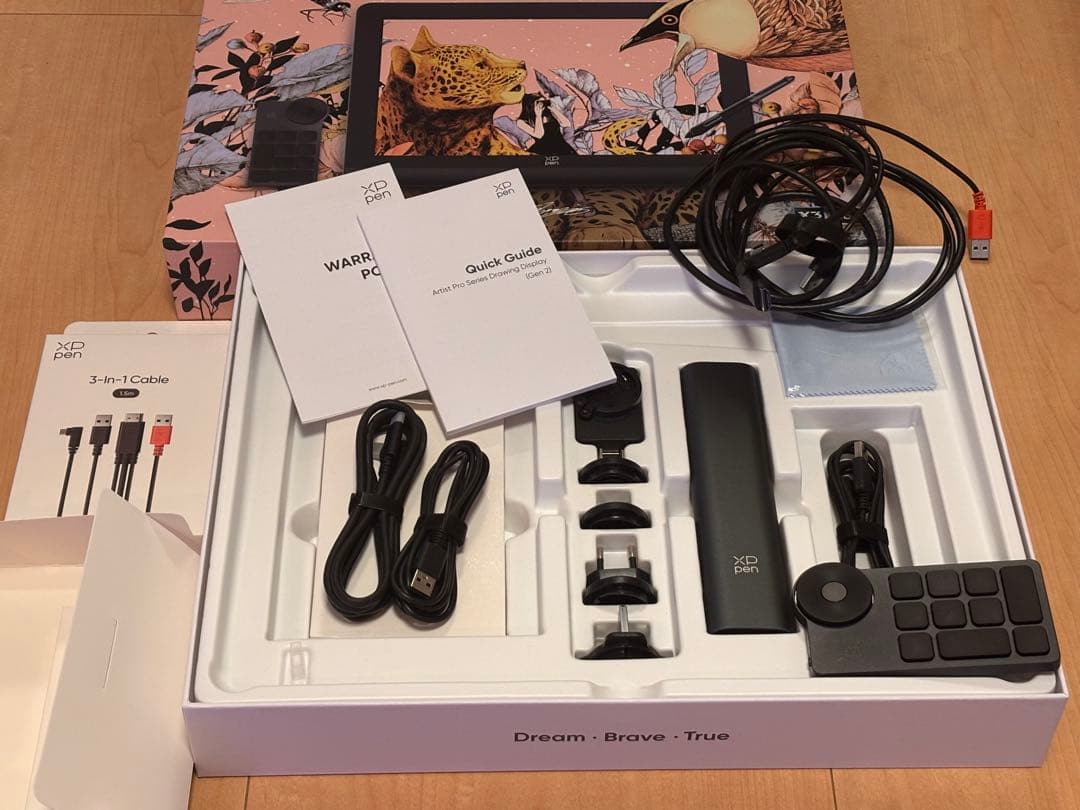 XP-Pen Artist Pro 16 Gen 2 本体+周辺機器
