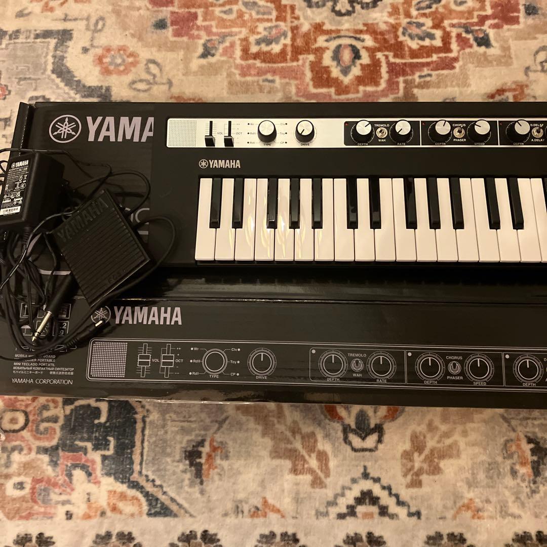Yamaha reface CP 37キーボード サスティンペダル付き
