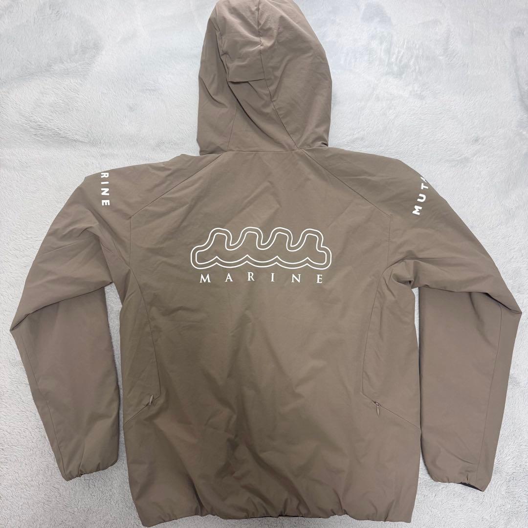 美品 L muta MARINE ムータマリン ジャケット フード ブルゾン