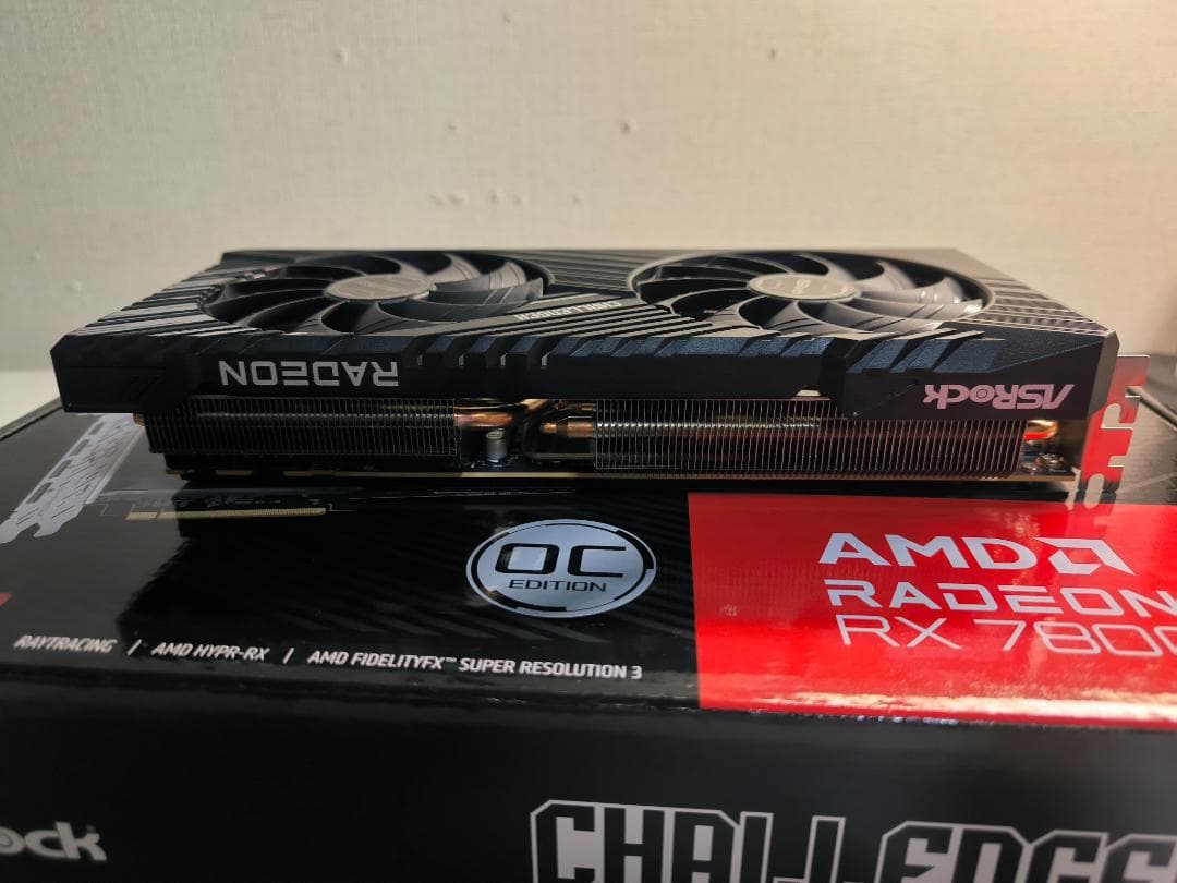 グラフィックボード ASRock Radeon RX 7800 XT 16GB