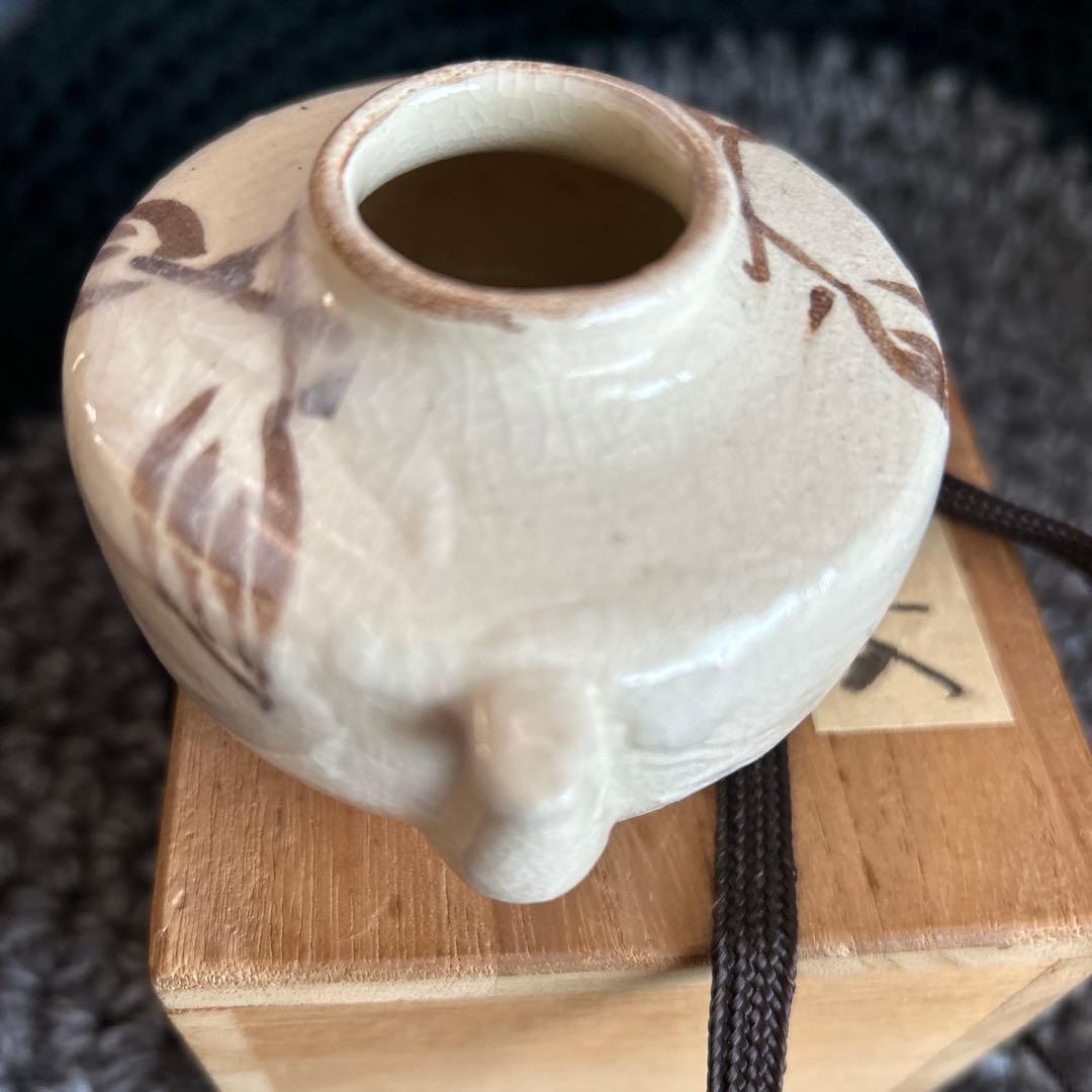 旧蔵中国骨董 【 唐白磁壺型一輪挿し花入】古くから中国で愛用されている陶磁器名品