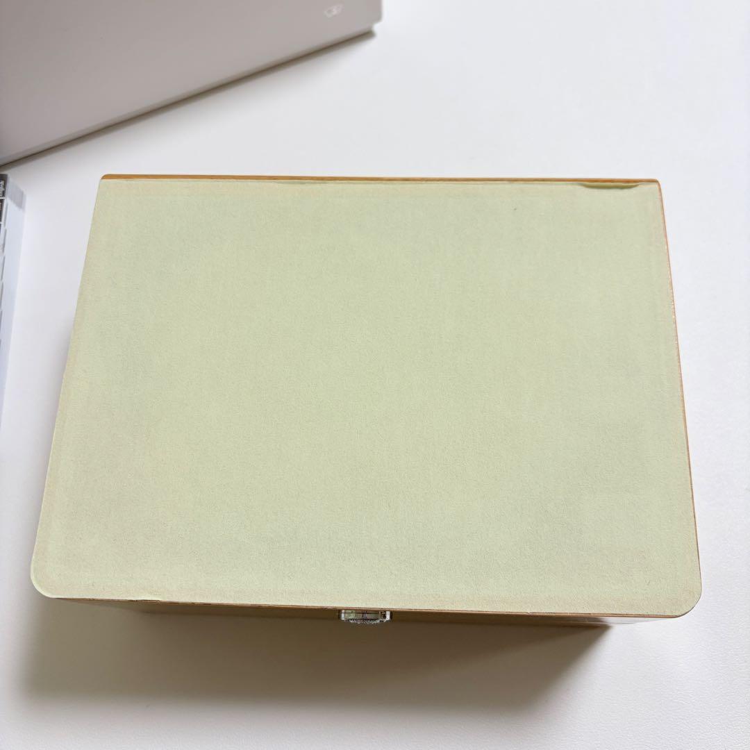 オメガ　腕時計　ウォッチ　ケース　空箱　木目調　現行品　B