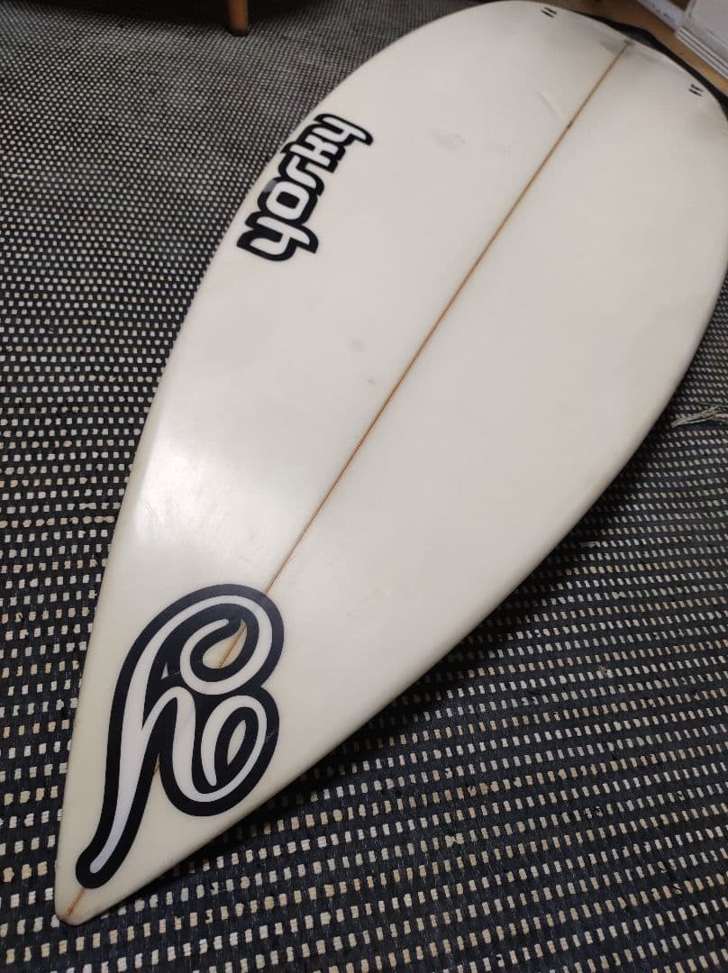 yorky ヨーキーサーフボード　ショートボード　fcs デッキパッド貼付済