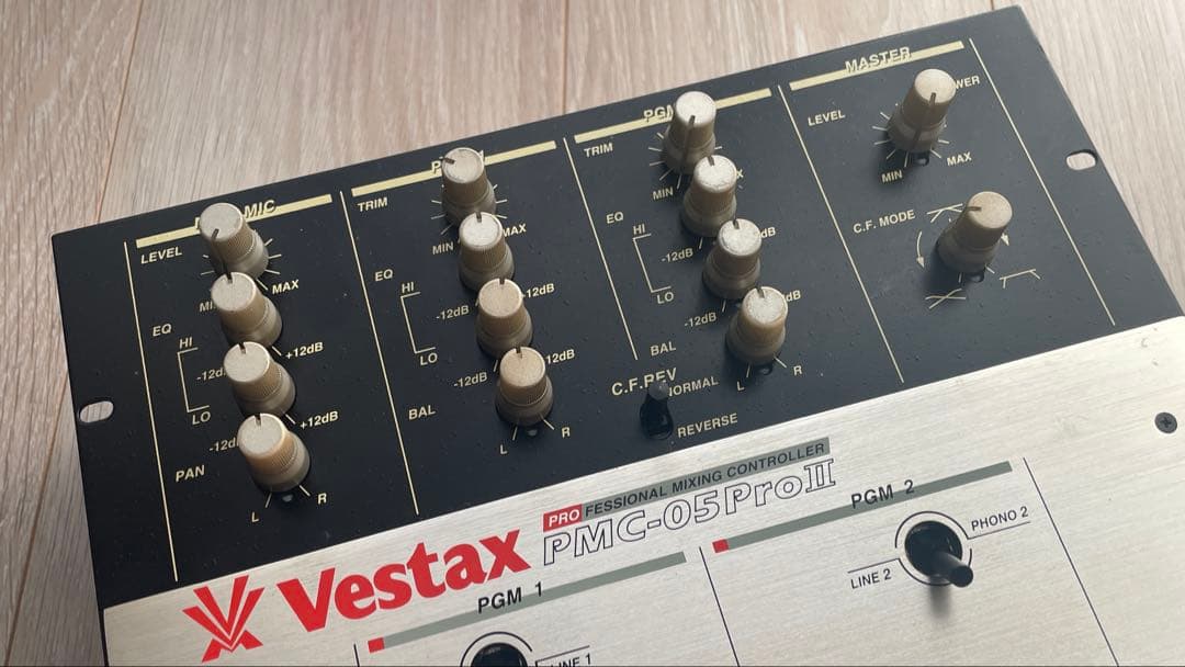 【音出確認済•純正アダプター付】VESTAX PMC-05Pro ll