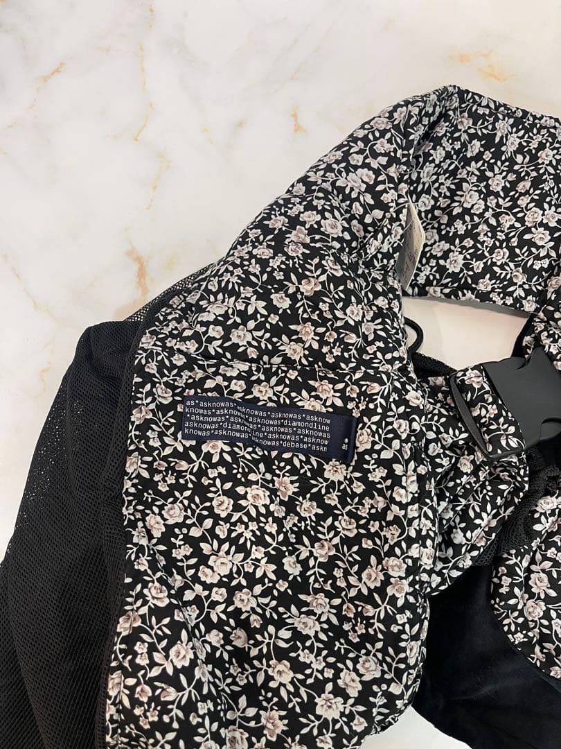 【新品】as know as de wan★小花柄シャーリングスリング M