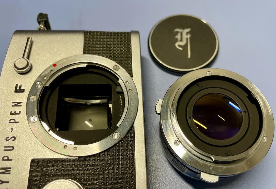 完動超美品OLYMPUS PEN FT ・ZUIKO 40mm F1.4・作例有