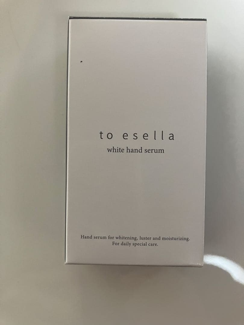 to esella ホワイトハンドセラム 20ml 6個
