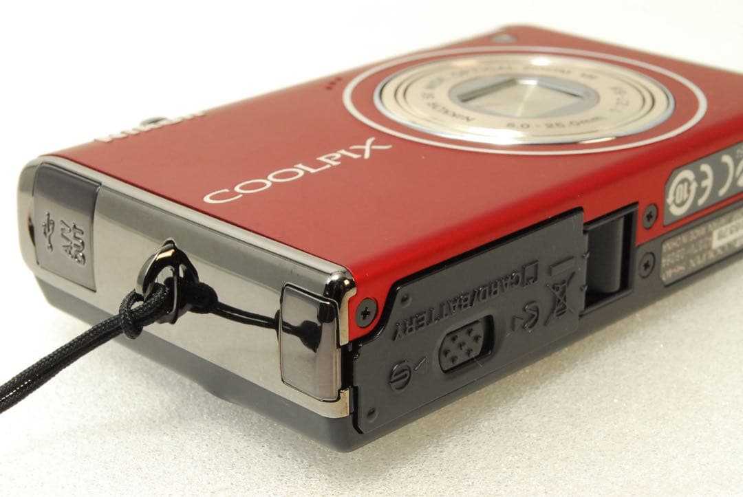 Nikon COOLPIX S640 ❤️スマホ転送 動作確認済 レッド コンデジ