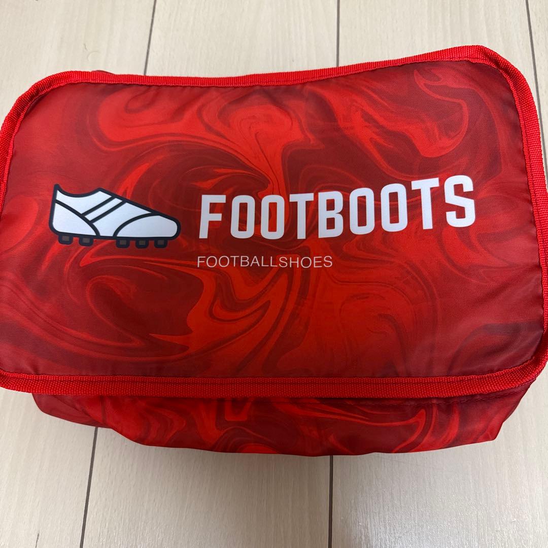 フットブーツシューズバッグ イエロー2足用 ブラック、レッド1足用