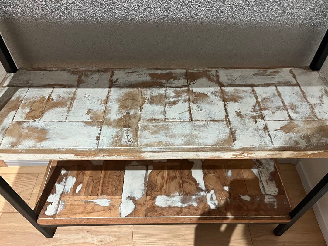 木製3段ラック・アンティークヴィンテージスタイル