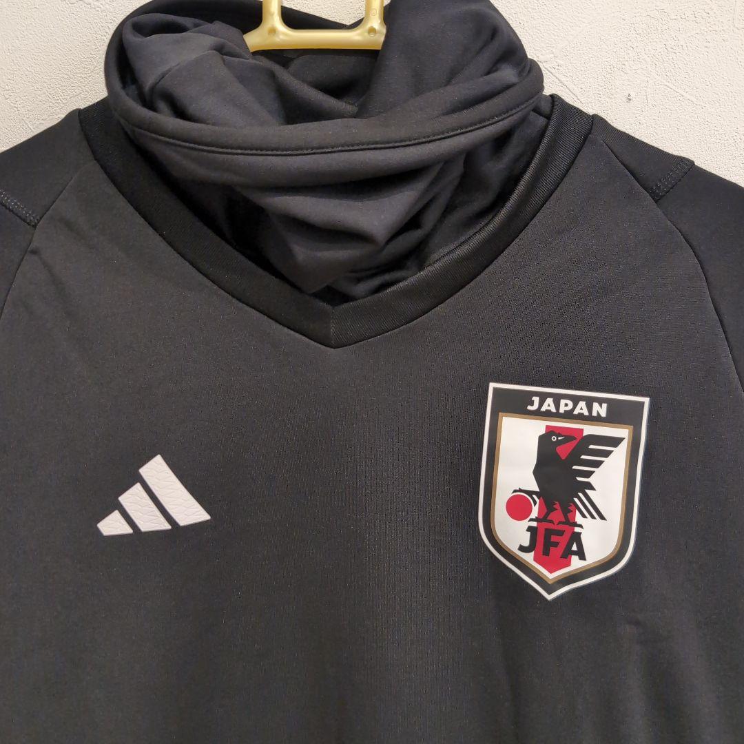 adidas 日本代表 ハイネックピステ ブラック　XＬサイズ