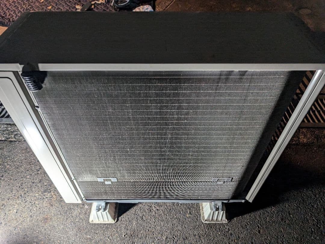 ※室外機のみ 23畳エアコン 三菱電機2019年製 MSZ-ZXV7119S-W