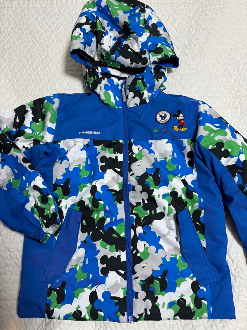 PHENIX ミッキー スキーウェア 青