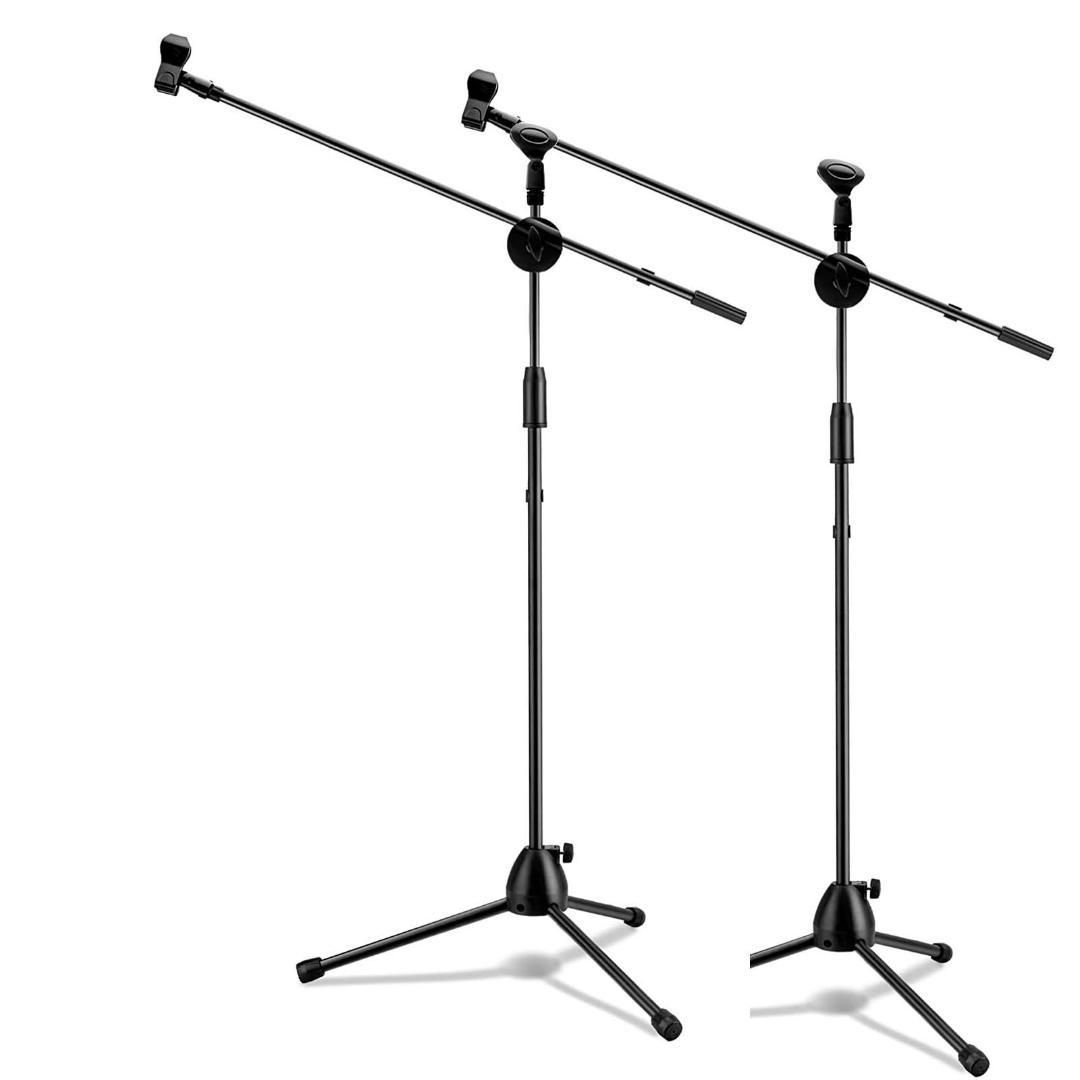 マイクスタンド ストレート  折畳 軽量 伸縮アーム 高調節可　3本売