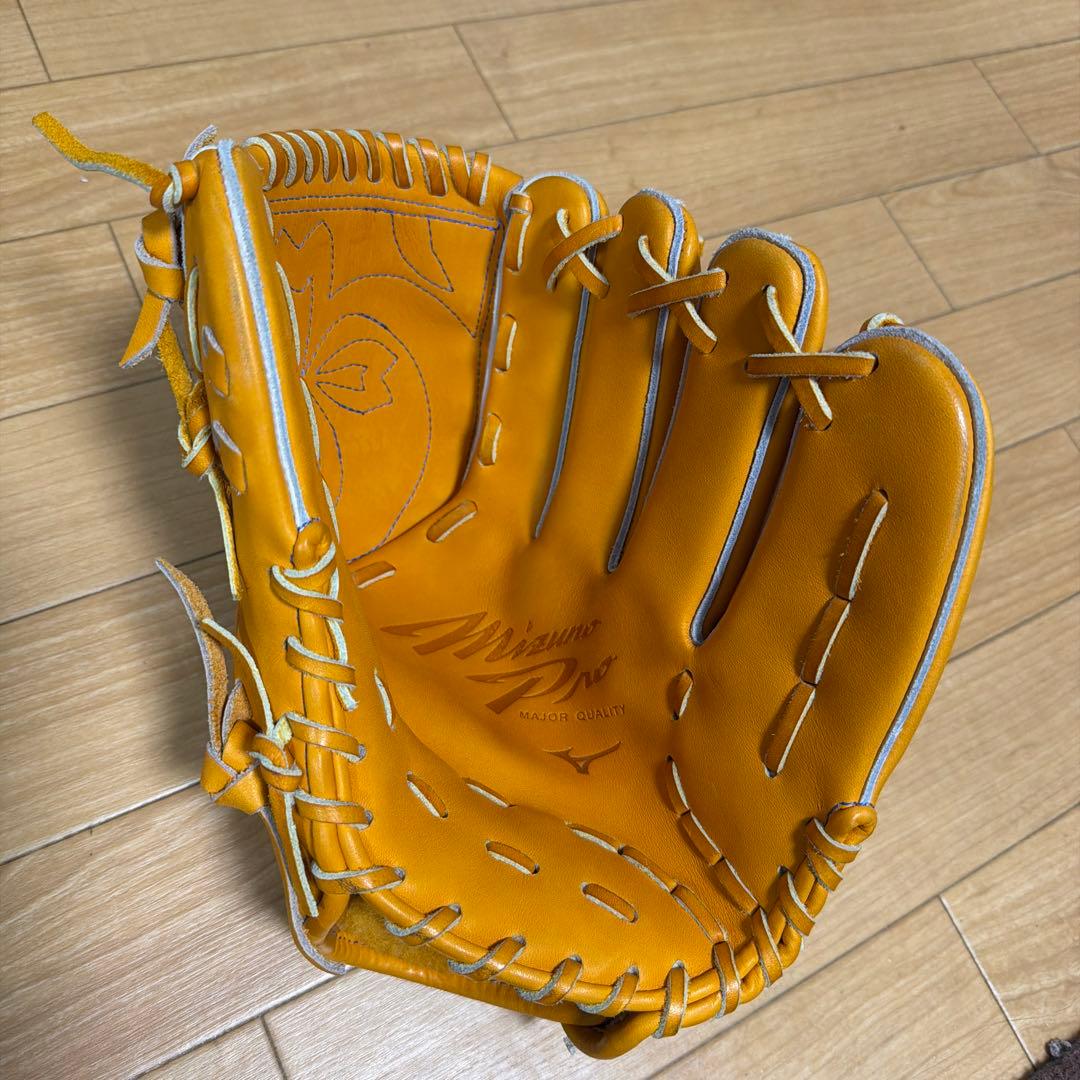 ミズノ MIZUNO 硬式用 ミズノプロ 投手用(ヨコ型) BSS限定