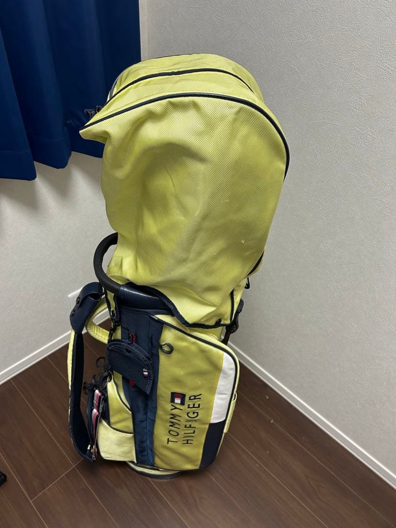   キャディバッグ イエロー/ネイビー