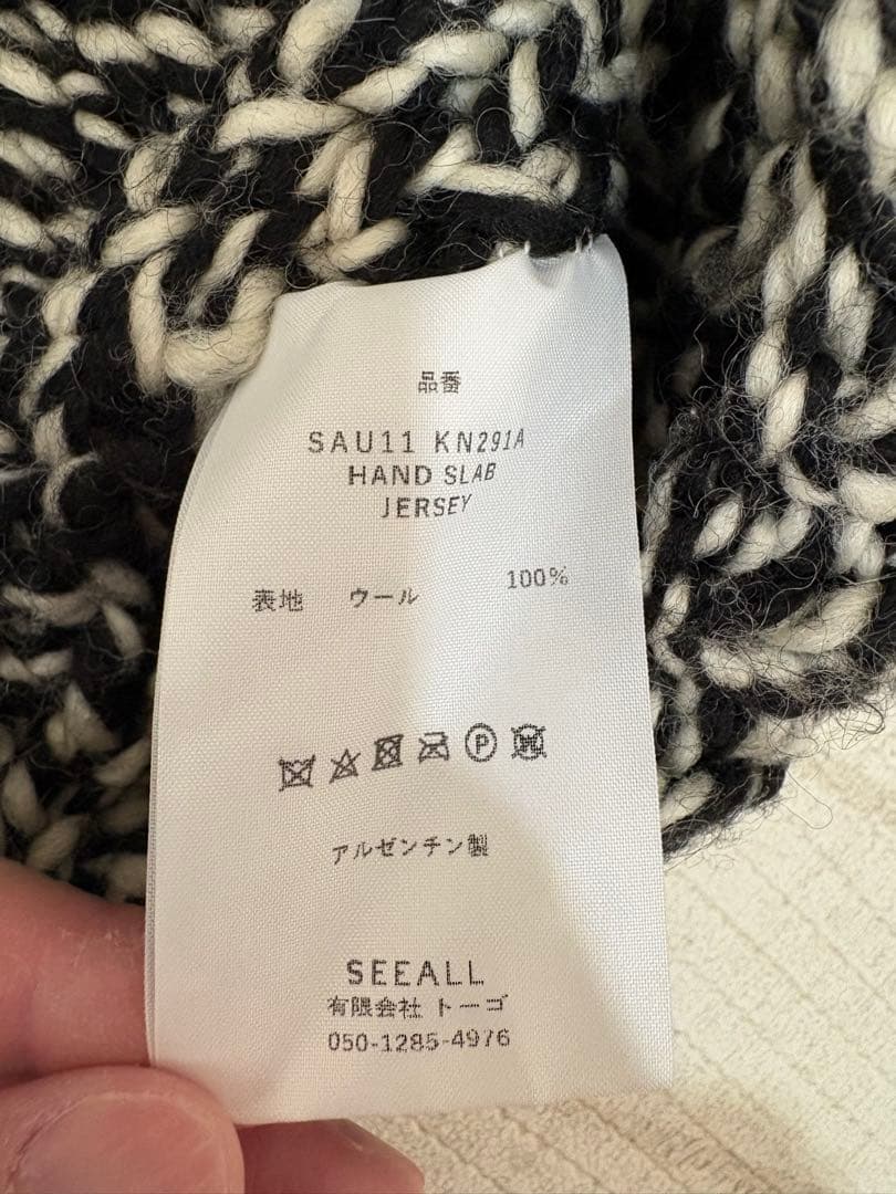 SEEALL オーバーサイズニット