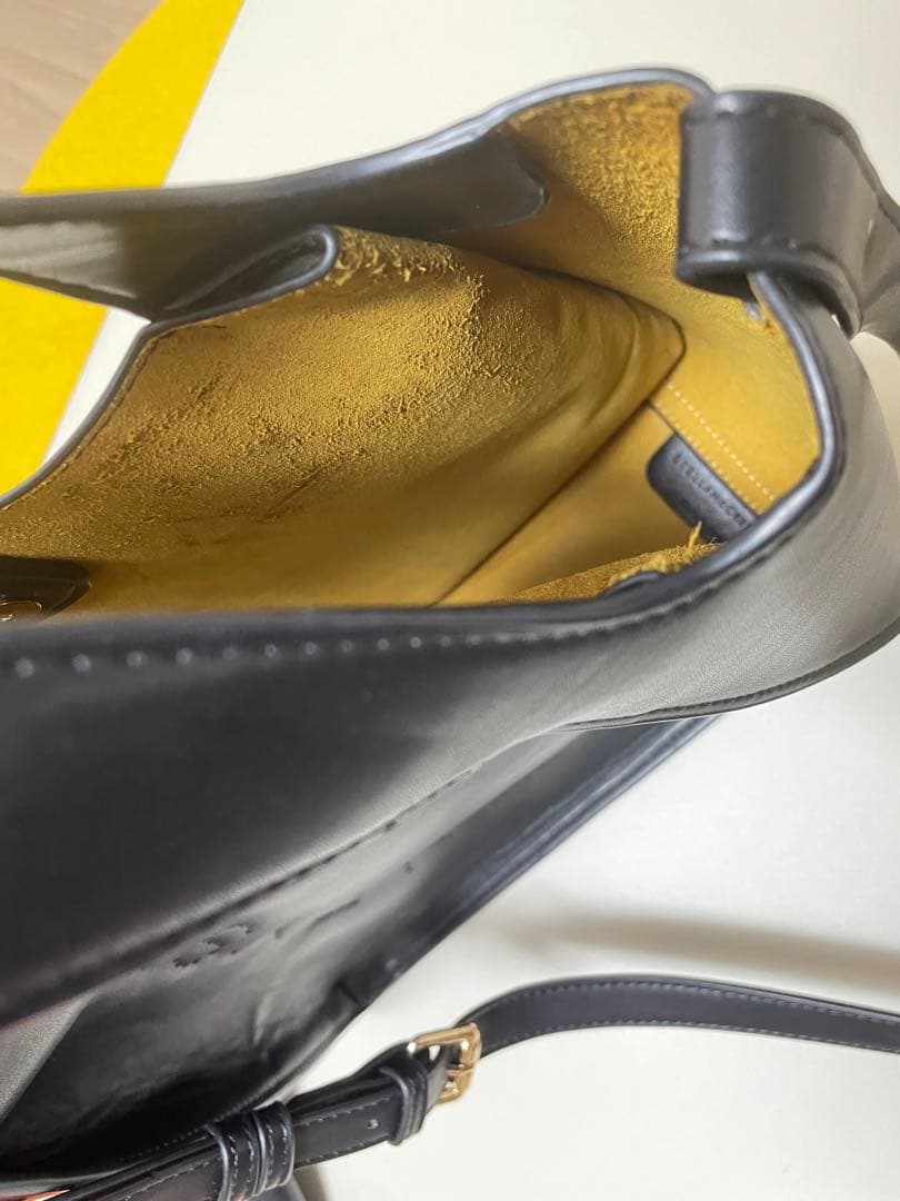 STELLA McCARTNEY ブラックショルダーバッグ