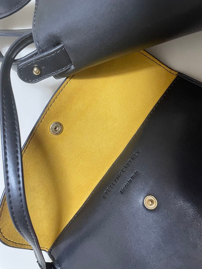 STELLA McCARTNEY ブラックショルダーバッグ