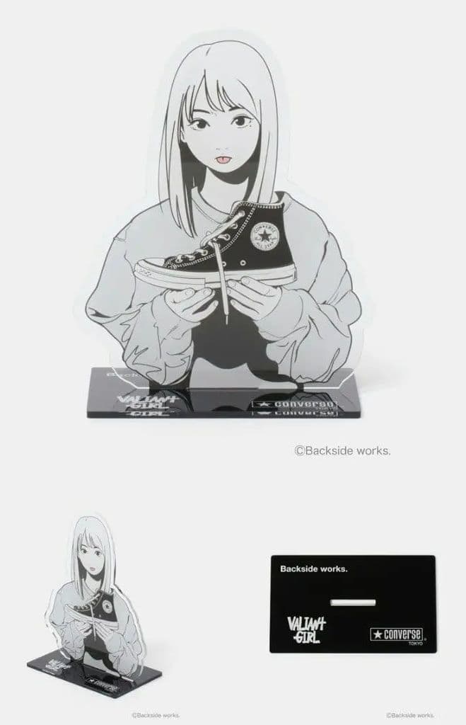 【正規 限定品】希少 Backsideworks コンバース アクリルスタンド