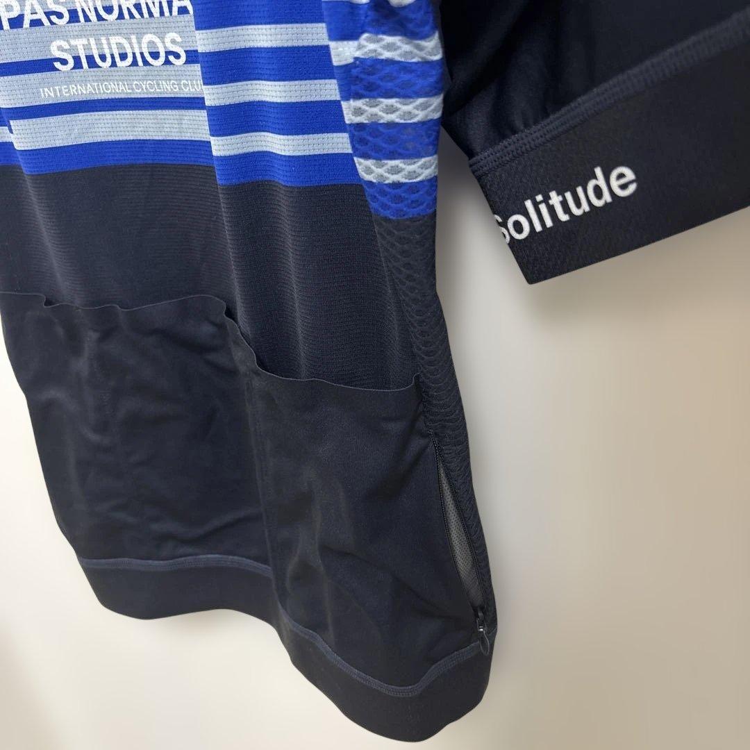 【新品】PAS NORMAL STUDIOS サイクルジャージ M ネイビー