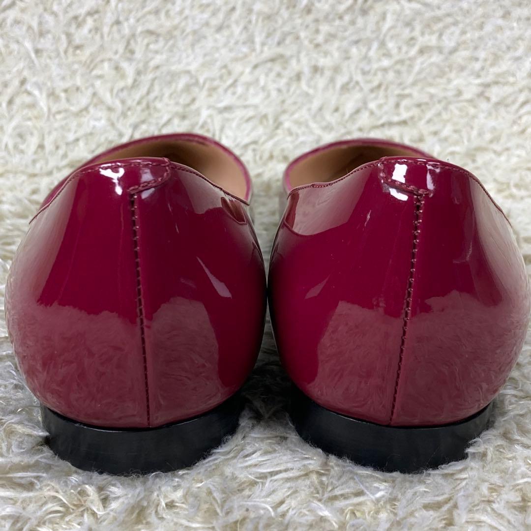 『未使用級』PELLICO ペリーコ アネッリ フラットパンプス エナメル　37