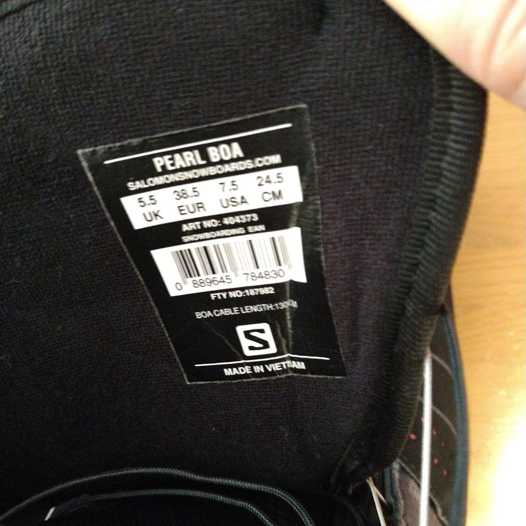 Salomon スノーボードブーツ 女性用 BOAシステム