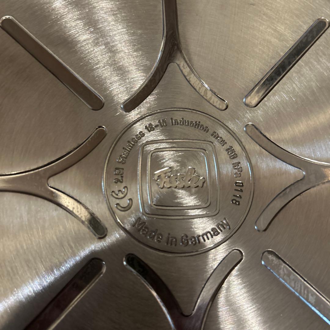 新品未使用【フィスラー】圧力鍋 ビタクイック ガラス蓋付 ドイツ製