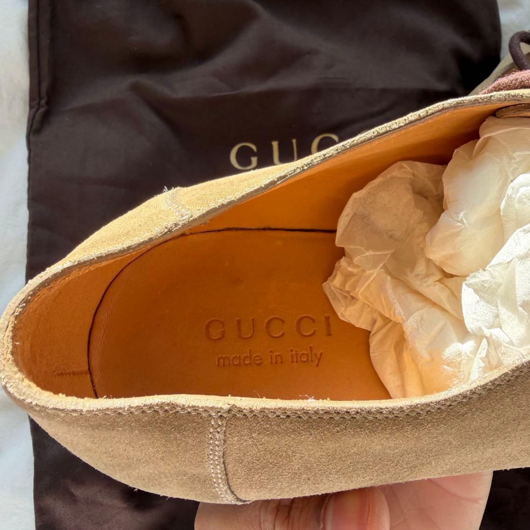 GUCCI スエード　シューズ　革靴
