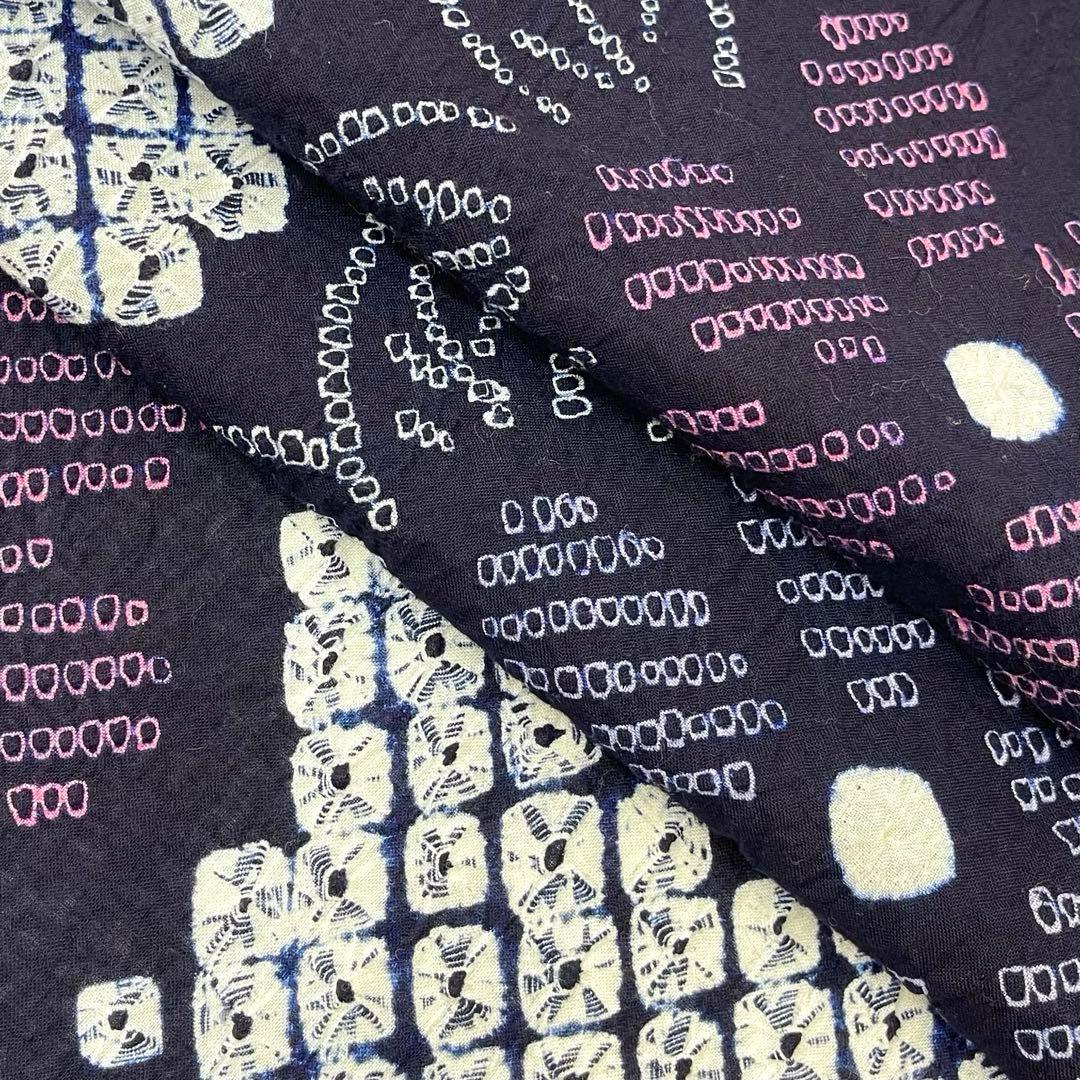 らんまゆです❣️ 【着物と帯 時流】Y25670◆本場有松鳴海絞り 浴衣◆