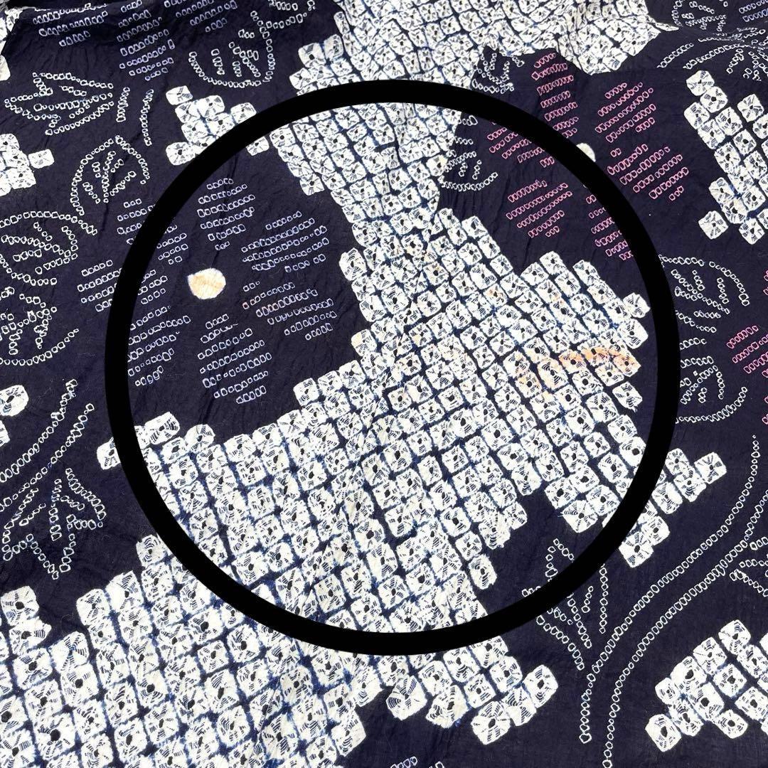 らんまゆです❣️ 【着物と帯 時流】Y25670◆本場有松鳴海絞り 浴衣◆