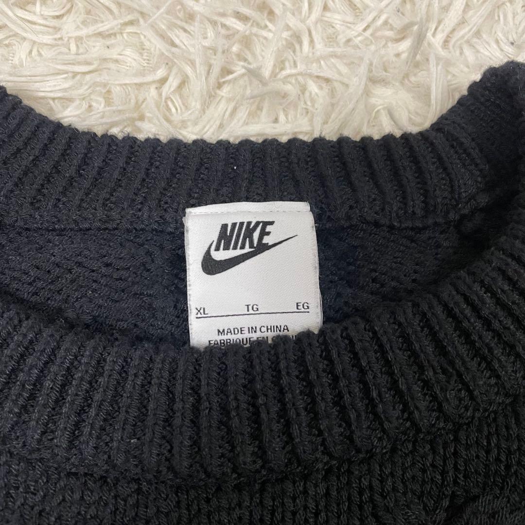 NIKE Cable Knit Sweater ケーブル ニット セーター XL